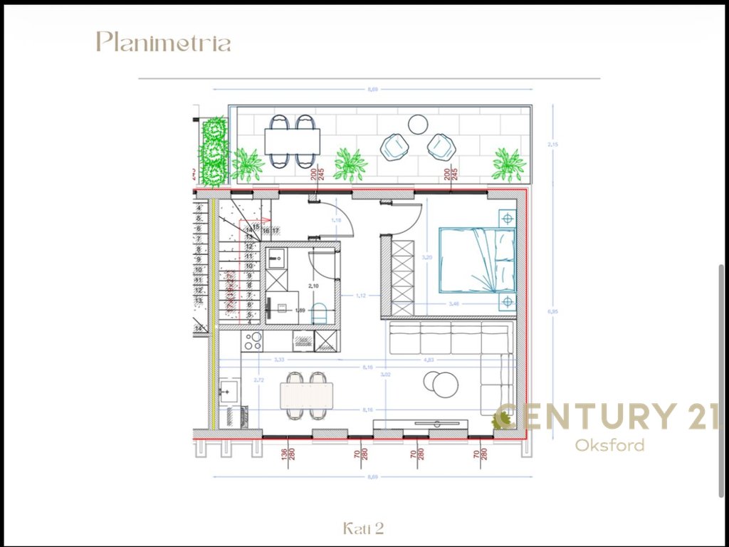 Apartment 1+1 for Sale – West Home Residence, Farkë!