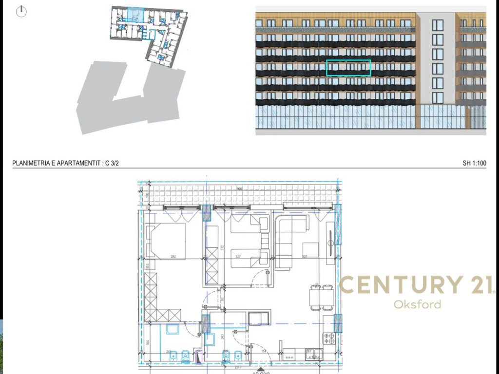 2+1 Apartment For Sale in Paskuqan, Tirana - €136,680.00 | 105.14 m²