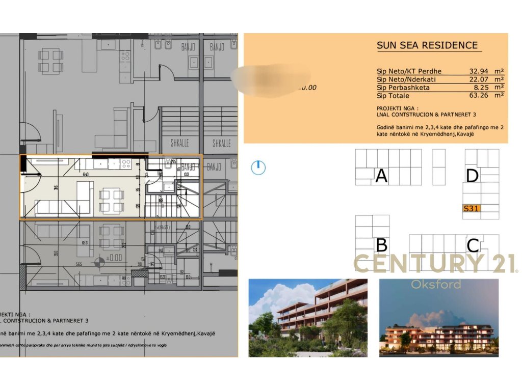 APARTMENT/DUPLEX 1+1 FOR SALE IN GOLEM