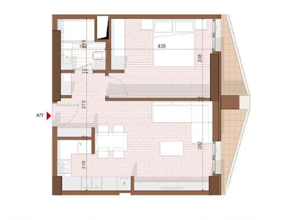 APARTMENT 1+1 FOR SALE IN SHENGJIN