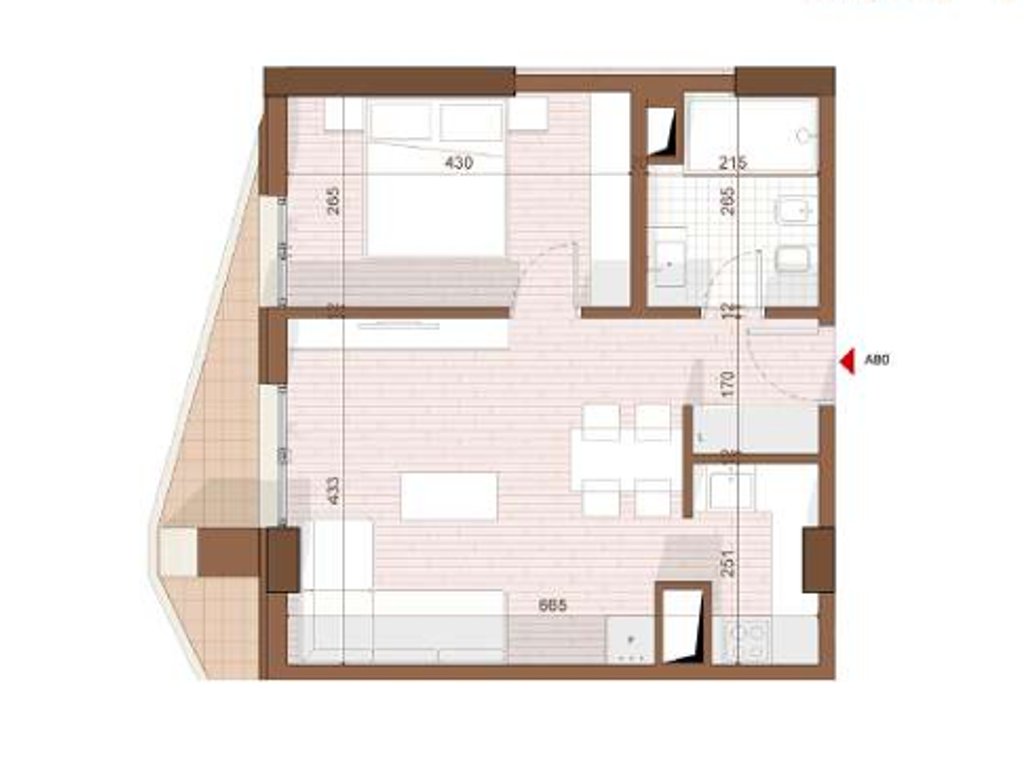 APARTMENT 1+1 FOR SALE IN SHENGJIN