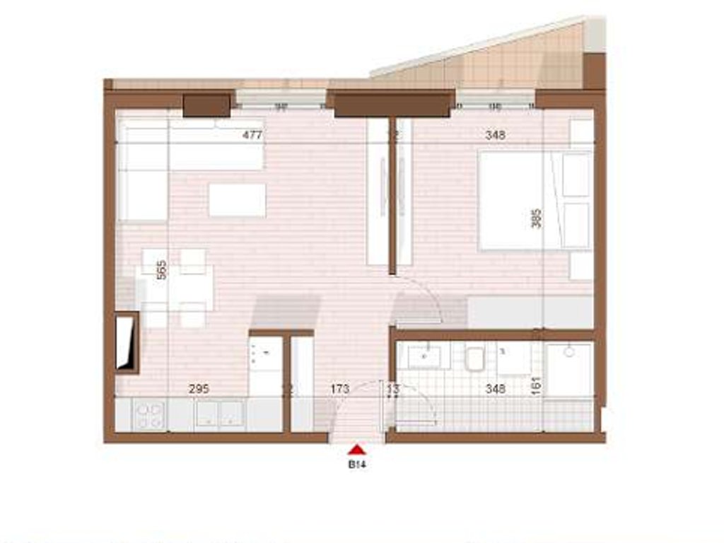 APARTMENT 1+1 FOR SALE IN SHENGJIN