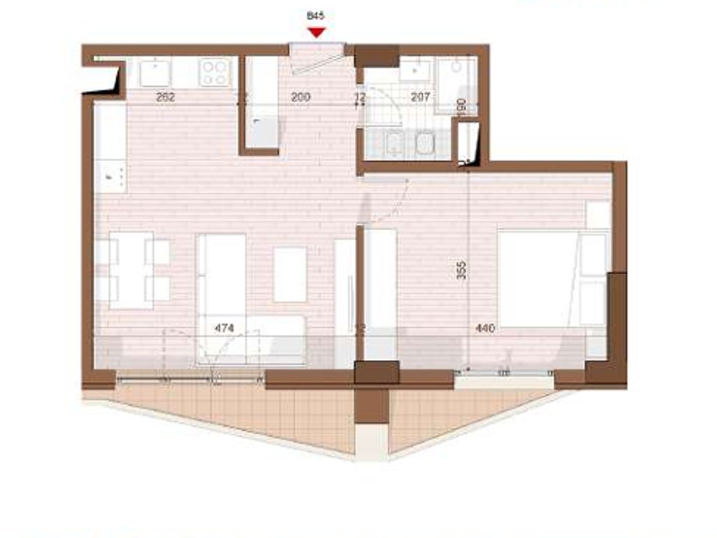 APARTMENT 1+1 FOR SALE IN SHENGJIN