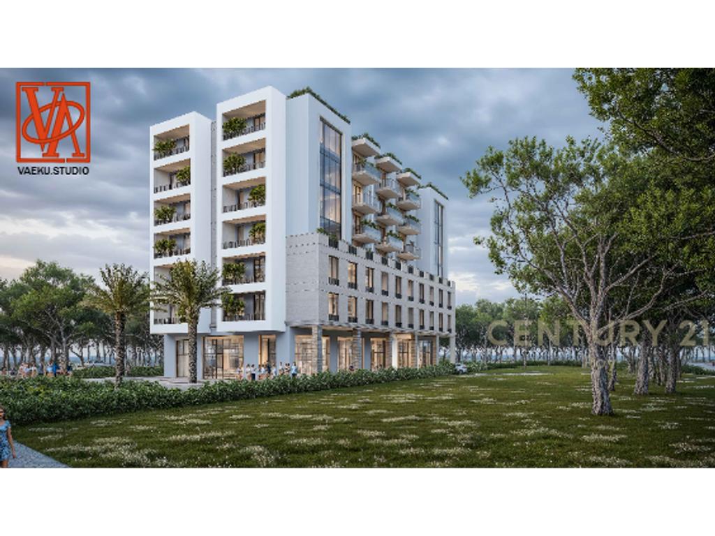 2+1 SEA VIEW VERANDA FOR SALE IN DION RESIDENCE IN QERRET LOCATED 200 METERS FROM THE SEA!!