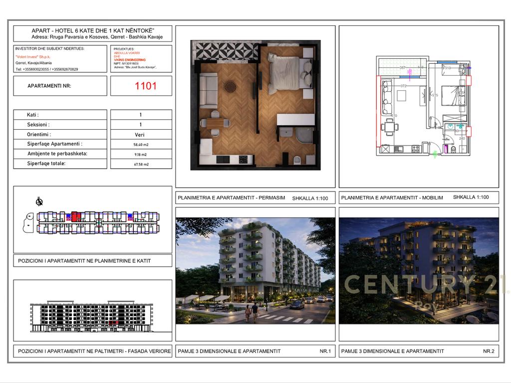 NEW APARTMENTS FOR SALE IN QERRET ONLY 200 METERS AWAY FROM THE SEA!!!