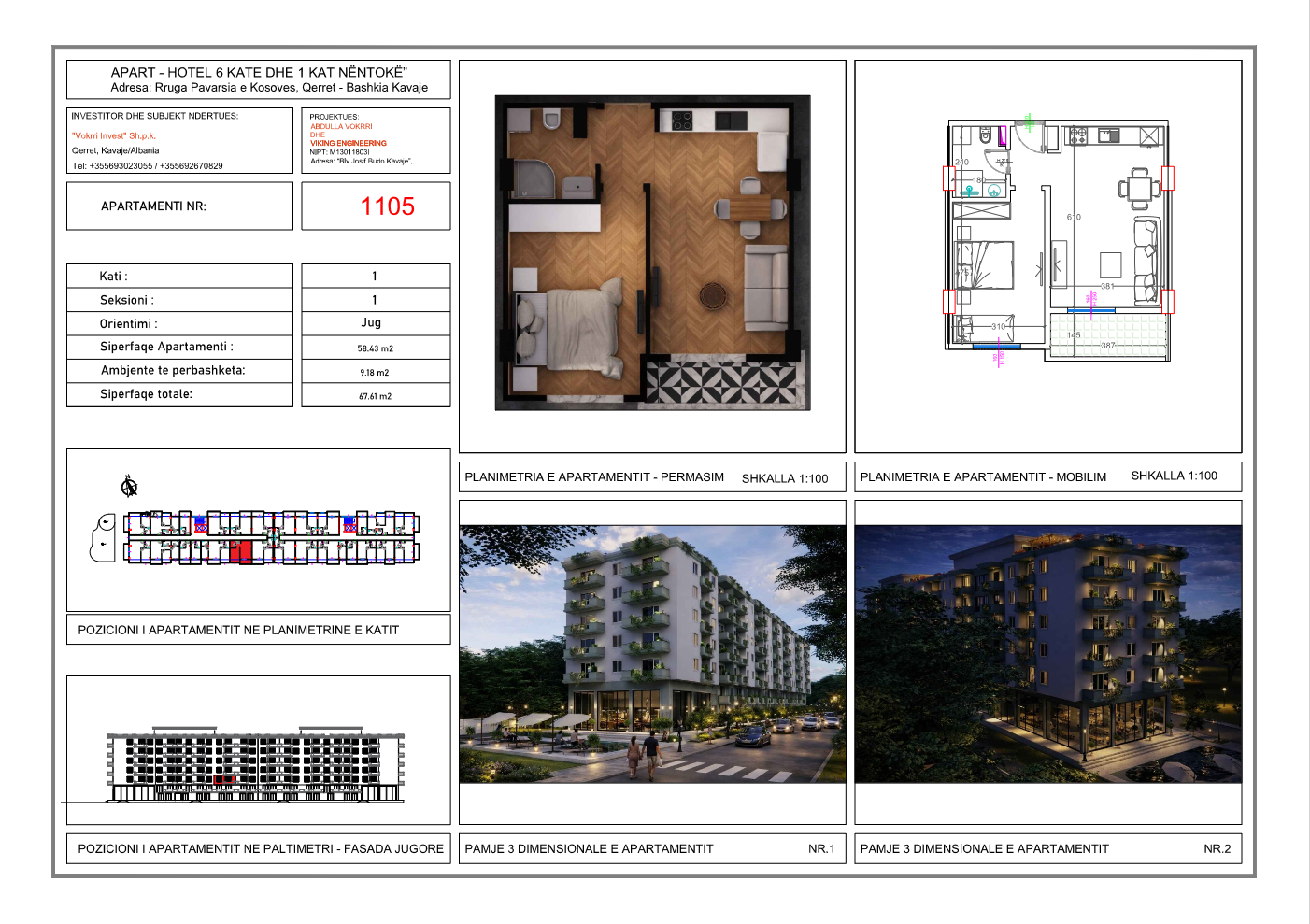 NEW APARTMENTS FOR SALE IN QERRET ONLY 200 METERS AWAY FROM THE SEA!!!