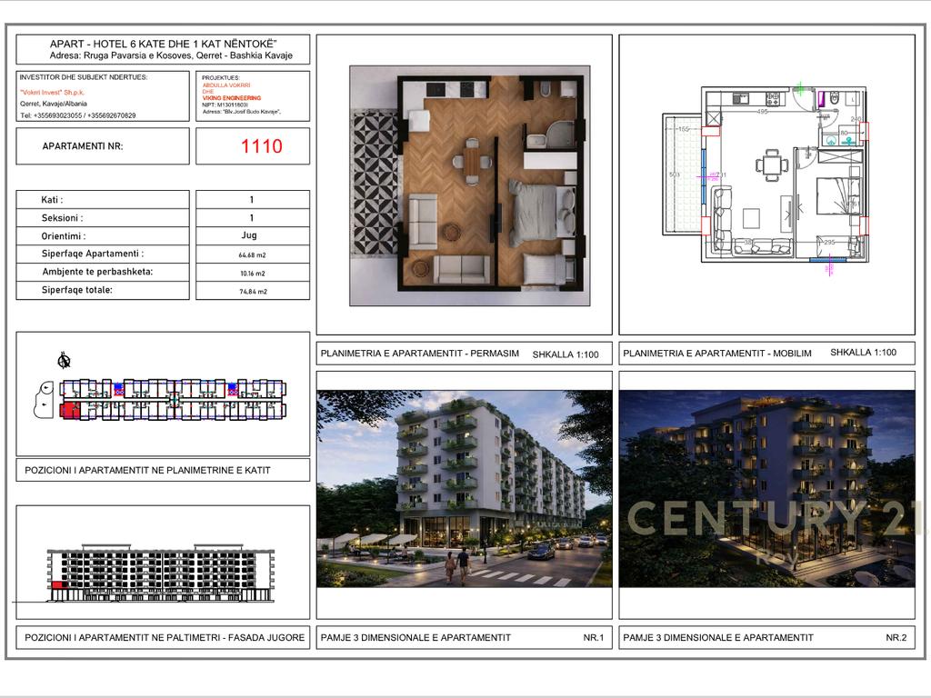 NEW APARTMENTS FOR SALE IN QERRET ONLY 200 METERS AWAY FROM THE SEA!!!