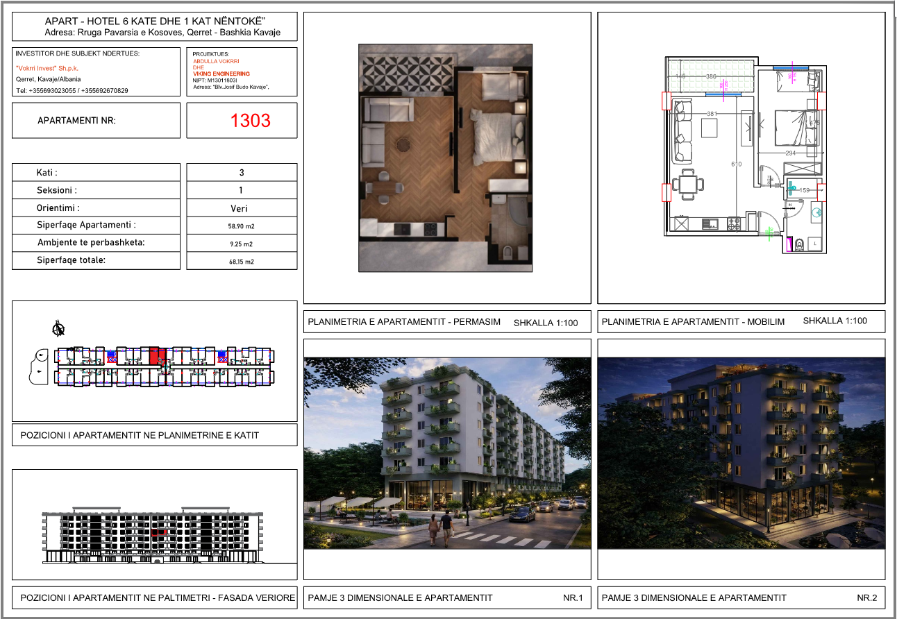 NEW RESIDENCE FOR SALE IN QERRET ONLY 200 METERS FROM THE SEA!!!