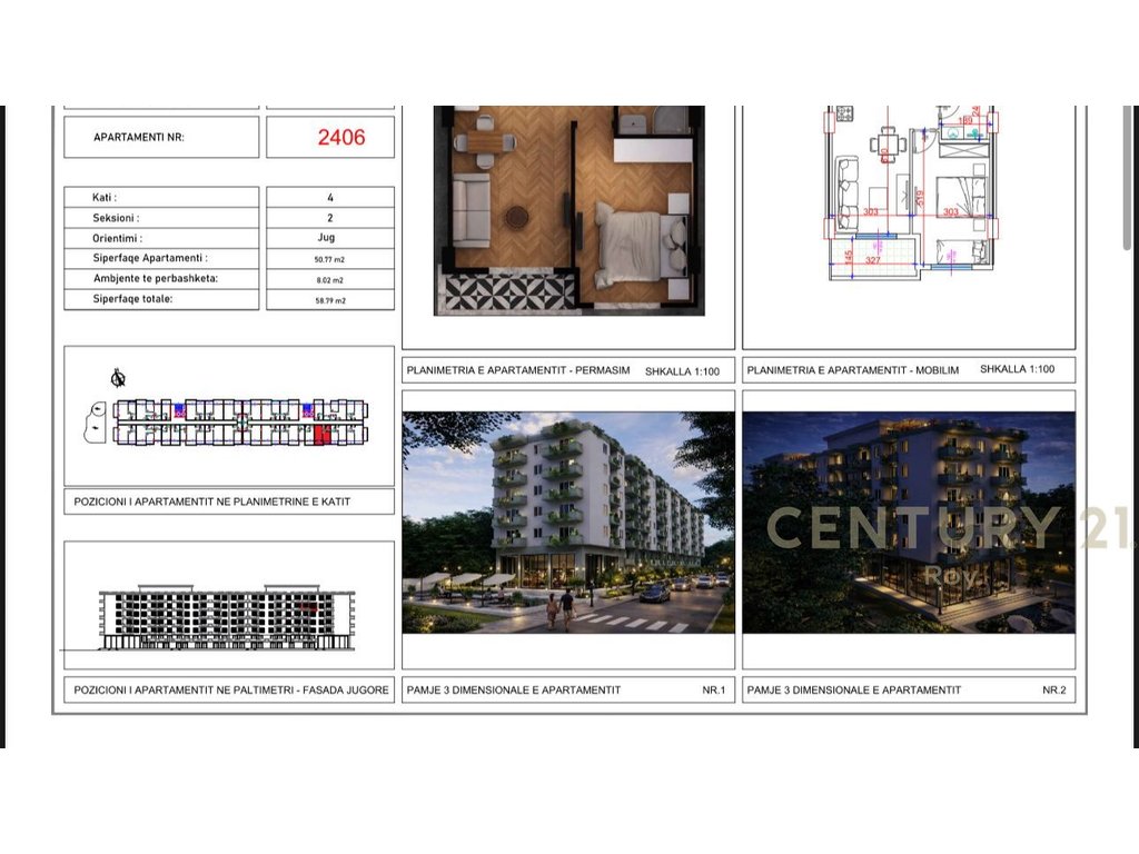 NEW APARTMENTS FOR SALE IN QERRET ONLY 200 METERS AWAY FROM THE SEA!!!