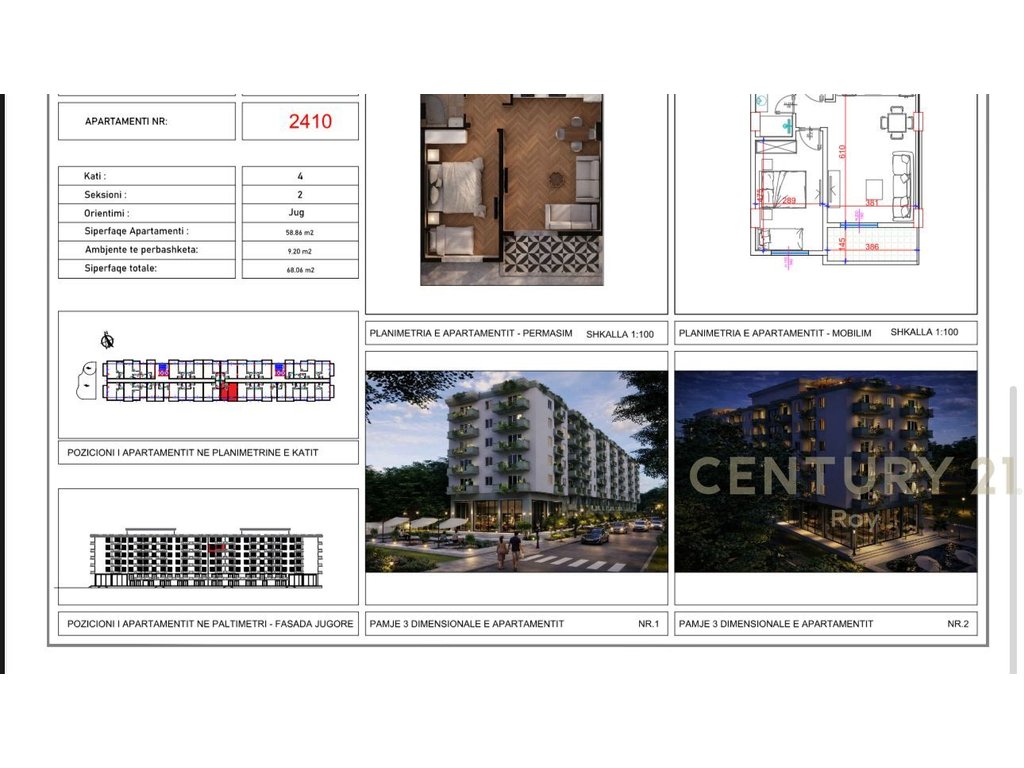 NEW APARTMENTS FOR SALE IN QERRET ONLY 200 METERS AWAY FROM THE SEA!!!