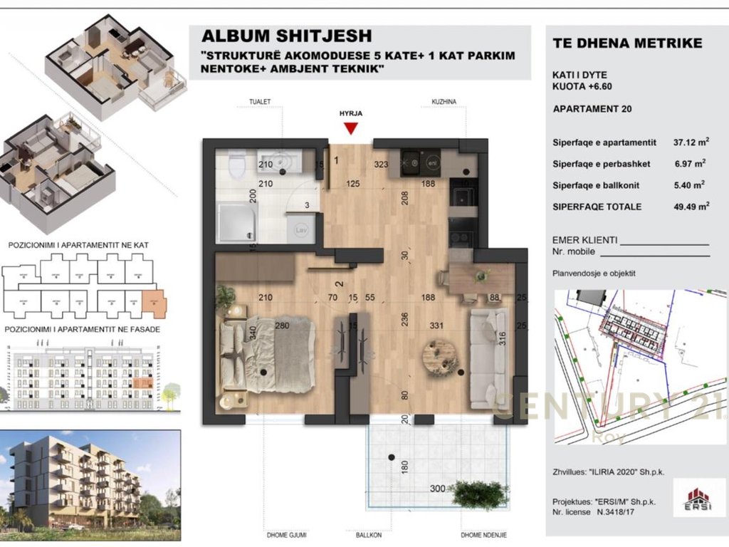EXCLUSIVE! APARTMENTS FOR SALE IN MALI E ROBIT!