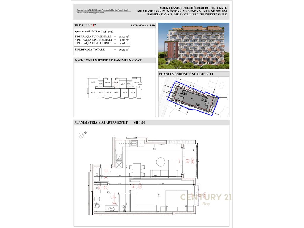SALES START AT THE NEWEST RESIDENCE IN MALI I ROBIT "ALMAR RESIDENCE" ONLY 50 M FROM THE BEACH!!!