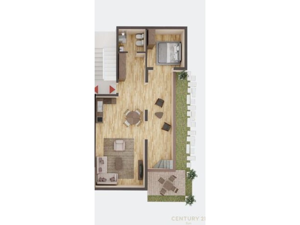 1+1 APARTMENT FOR SALE IN QEPARO!