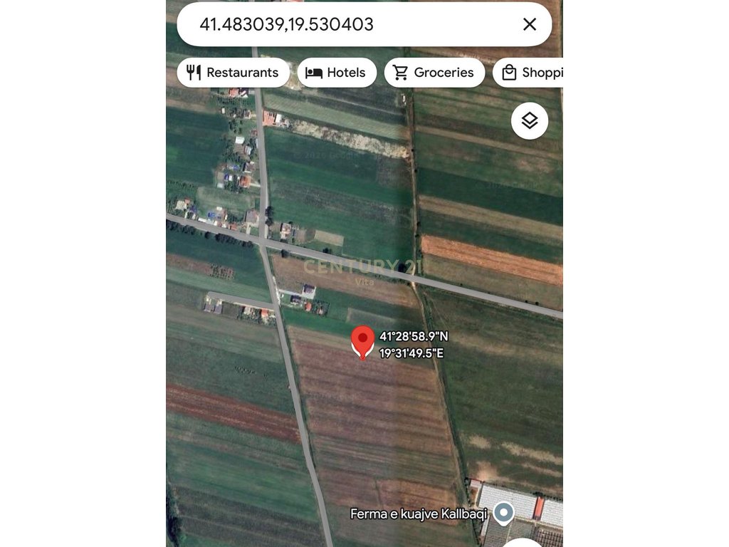 LAND FOR SALE IN HAMALLAJ, DURRES - 8670m² !!