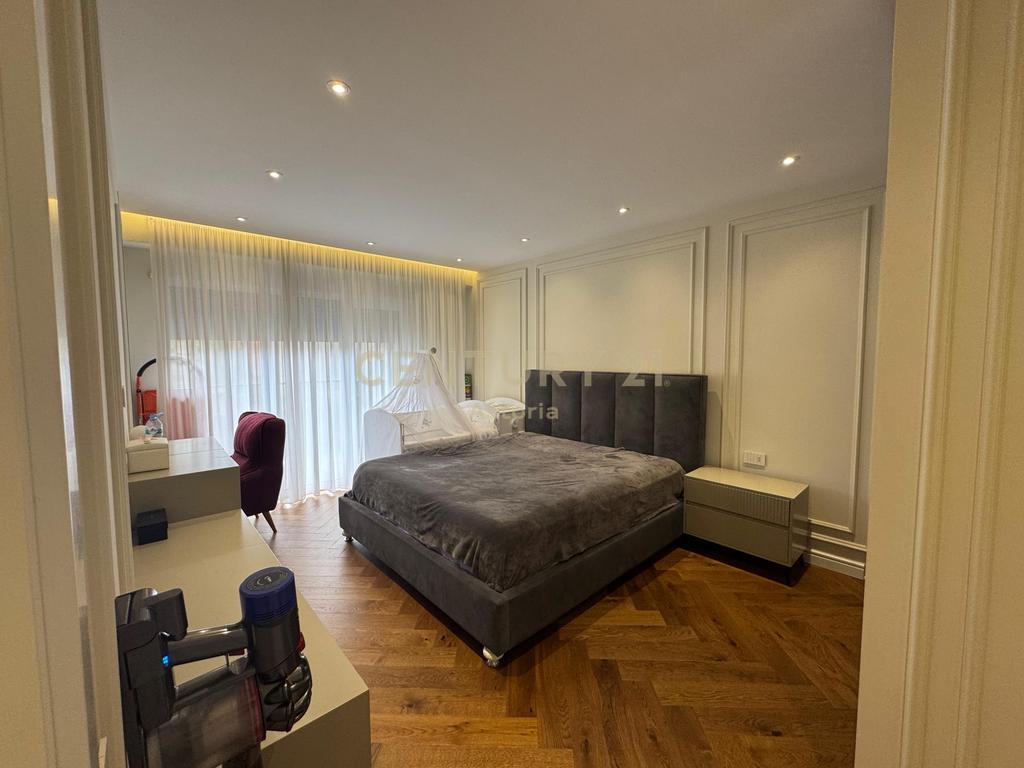 Premium apartment for rent 2+1+2+2 balconies with parking space at Olympic Residence Tirana