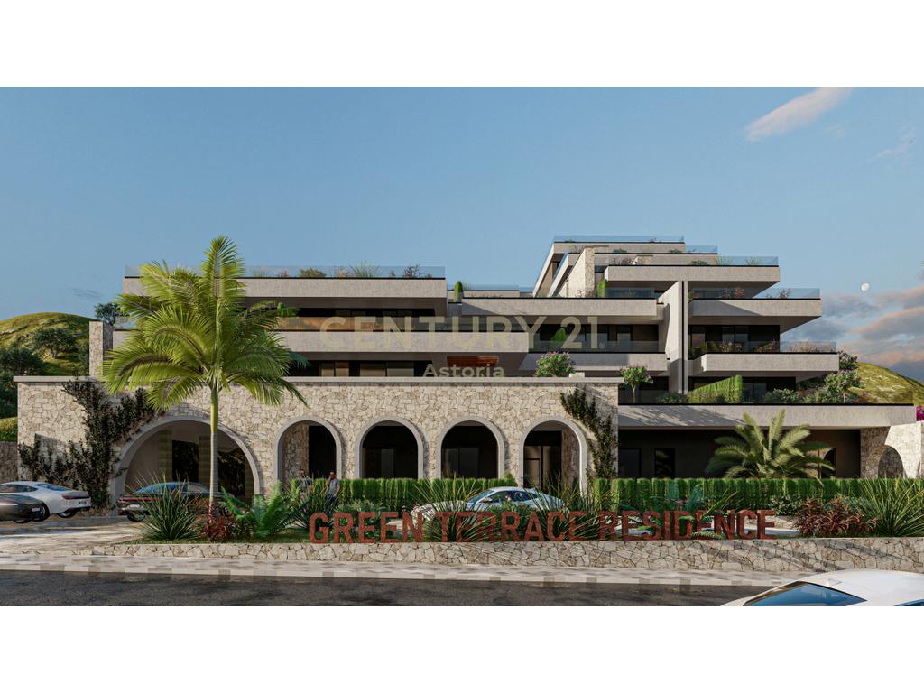 APARTMENT 2+1+2 FOR SALE IN GREEN TERRACE RESIDENCE, PALASE