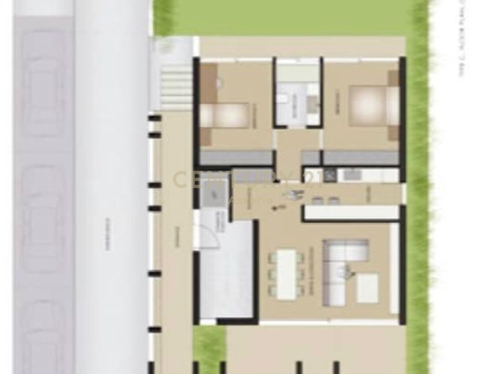 2+1 apartment for rent in Farkë – O2 Residence