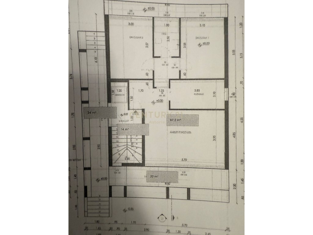 2+1 apartment for rent in Farkë – O2 Residence
