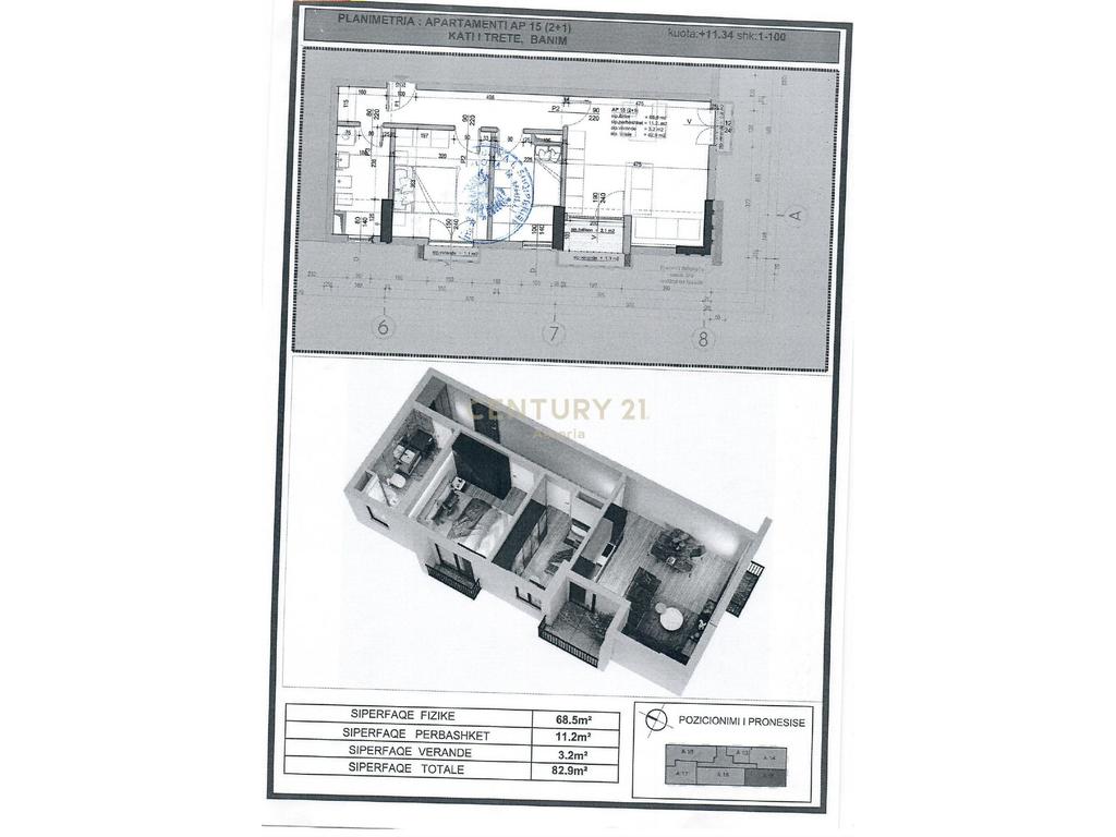 2+1 Apartment for sale – Modern Residence in Institut, Kamëz