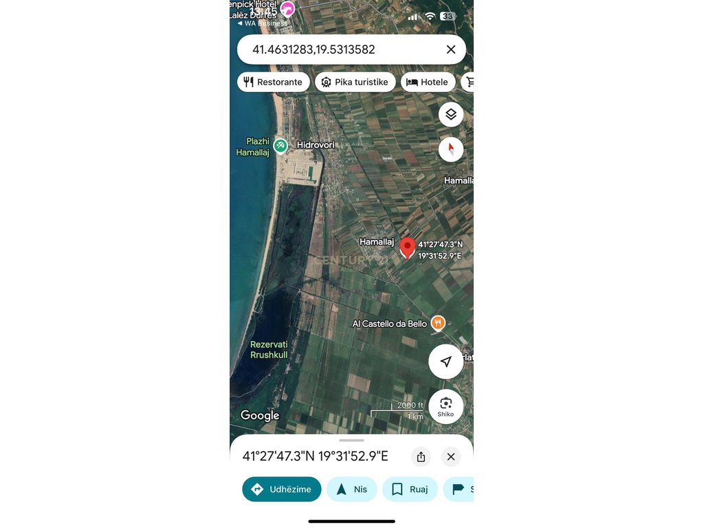 LAND FOR SALE IN HAMALLAJ, DURRES