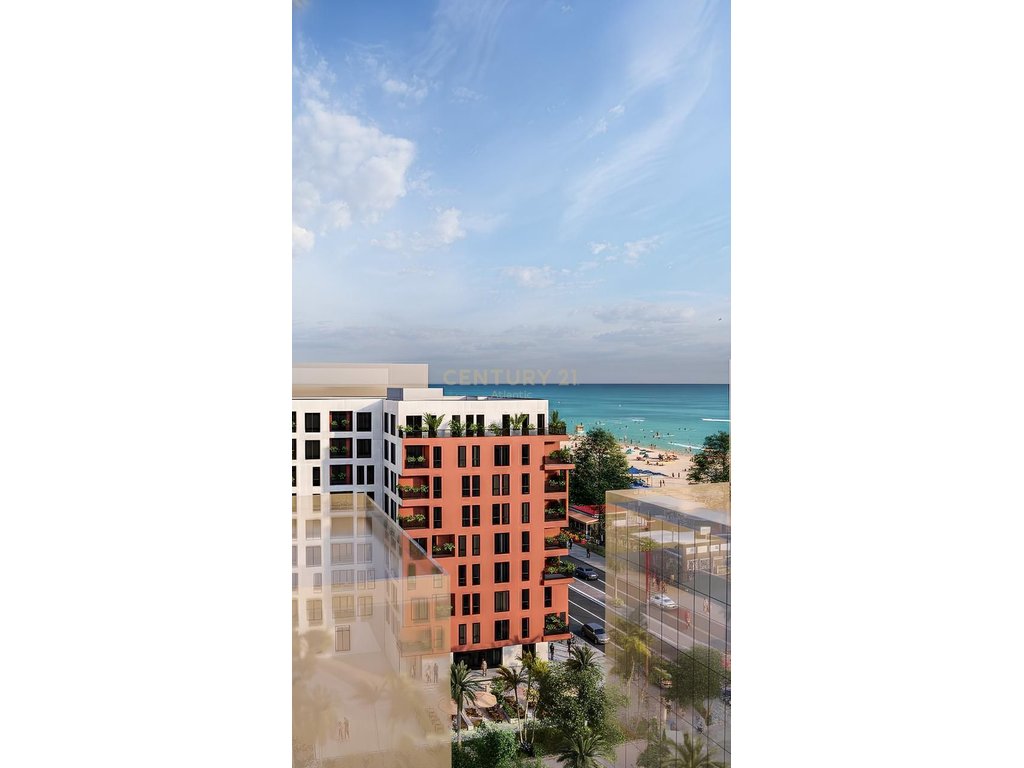 Apartment 1+1+2T For Sale on the Beach, Durrës