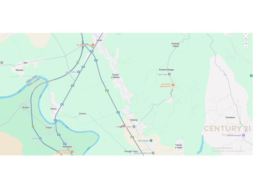 Land for Sale in Kafaraj, Fier - 3340m2