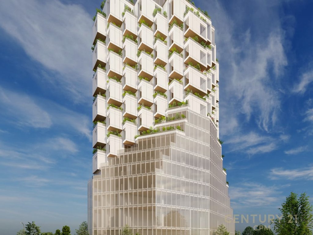 2+1 Apartment For Sale at Green Tower, Tirana
