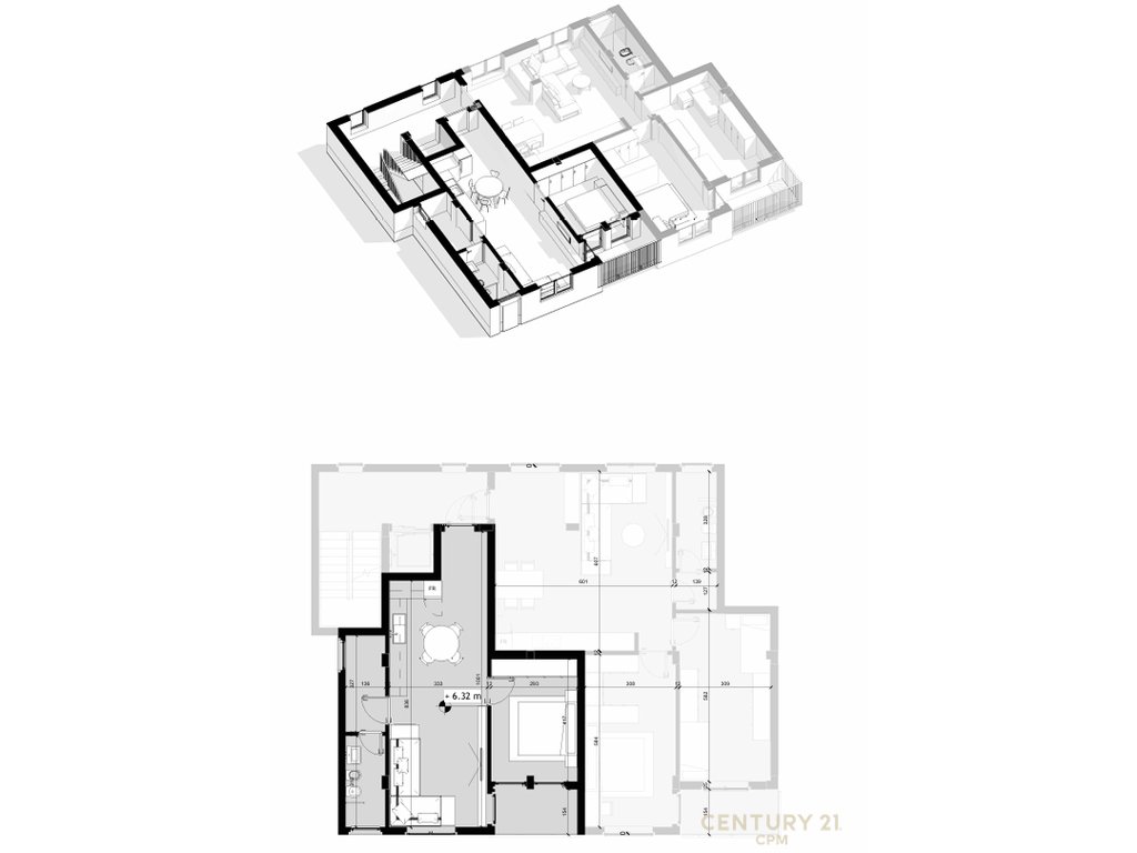 Apartment 3+1+ Parking Space for Sale at Farka Lake!