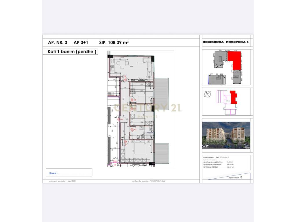 Complex "Kodra e Liqenit", Paskuqan - Apartment sale 2+1
