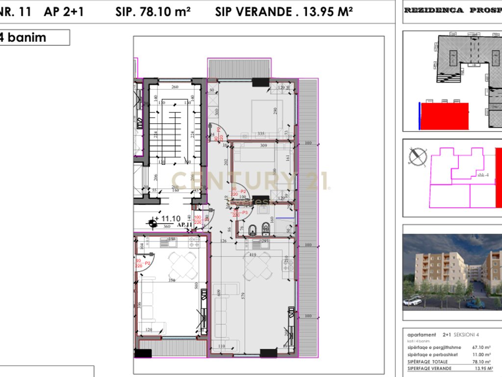 PASKUAN LAKE, SELLING 2+1 APARTMENT WITH VERANDA