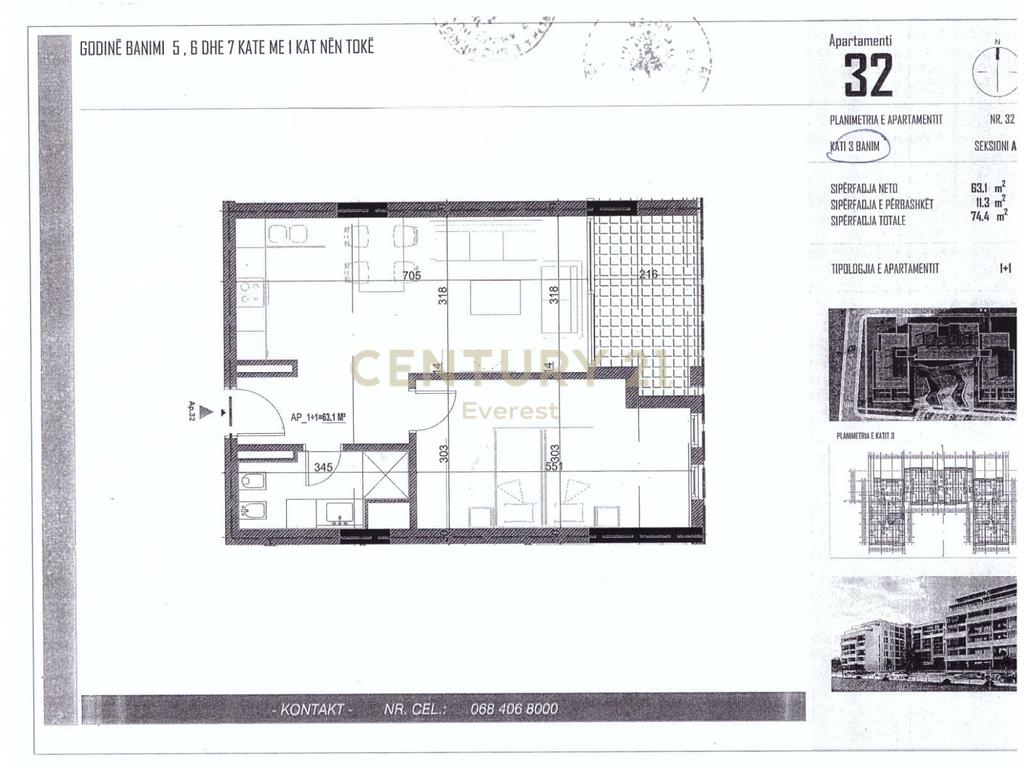 ORIKUM, SHESIM APARTAMENT 1+1 !