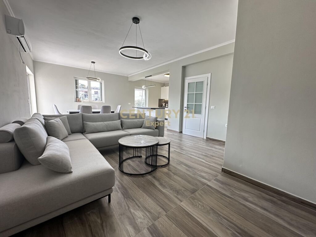 Apartment 3+1+2 + Parking Post for Rent in Sauk i Ri, Tirana (Villa Floor)