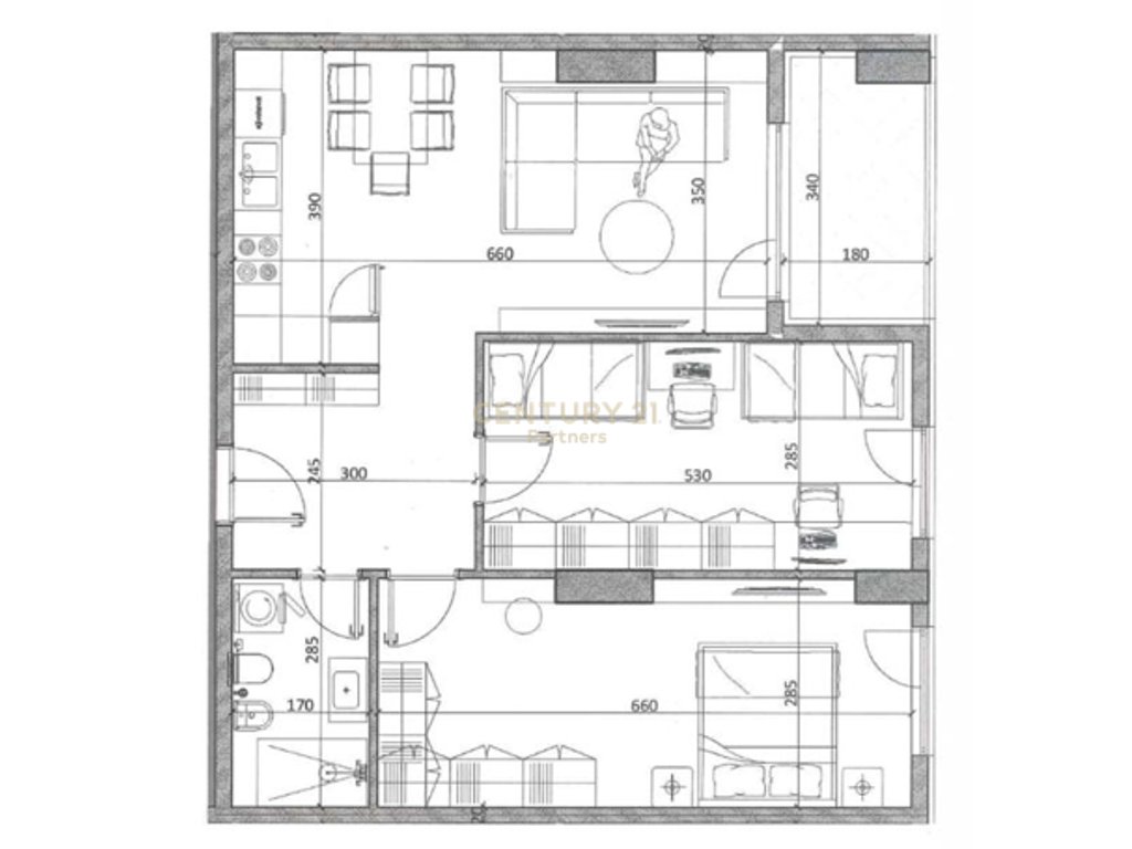 2+1 APARTMENT FOR SALE IN KAMËZ CENTER – NEW CONSTRUCTION