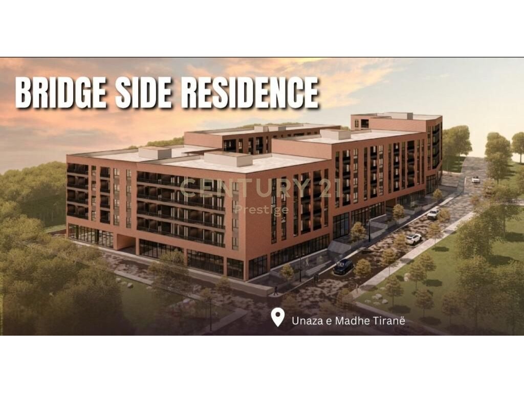 COMMERCIAL UNITS FOR SALE "BRIDGE SIDE RESIDENCE", TIRANA!