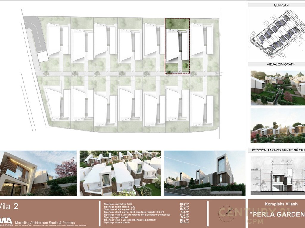 3-story villa for sale at Perla Residence in Mjull - Bathore