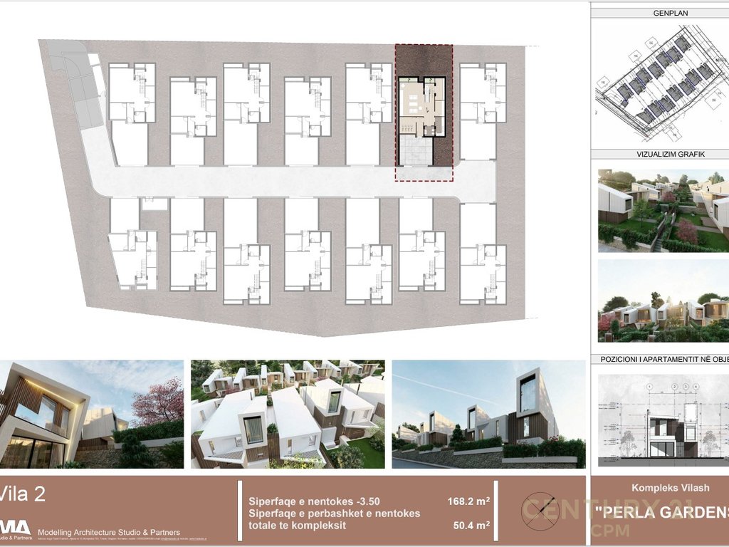 3-story villa for sale at Perla Residence in Mjull - Bathore