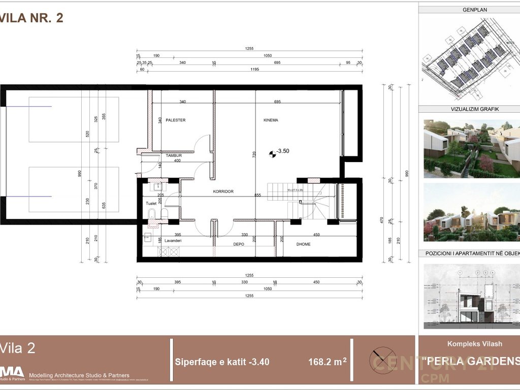 3-story villa for sale at Perla Residence in Mjull - Bathore