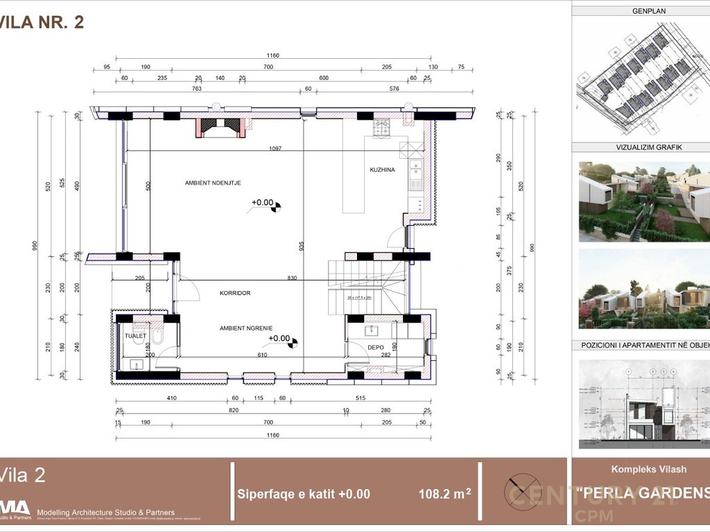 3-story villa for sale at Perla Residence in Mjull - Bathore