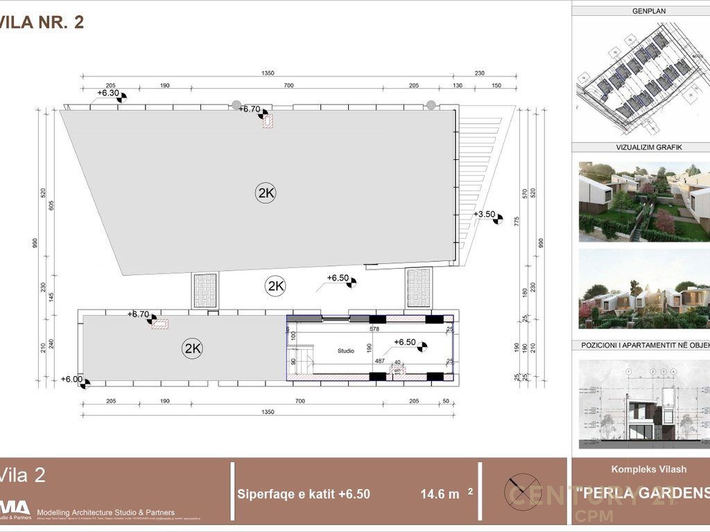 3-story villa for sale at Perla Residence in Mjull - Bathore