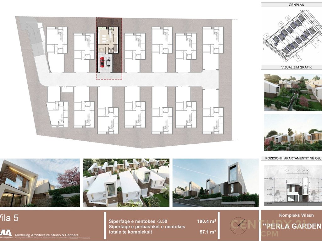 3-story villa for sale at Perla Residence in Mjull - Bathore