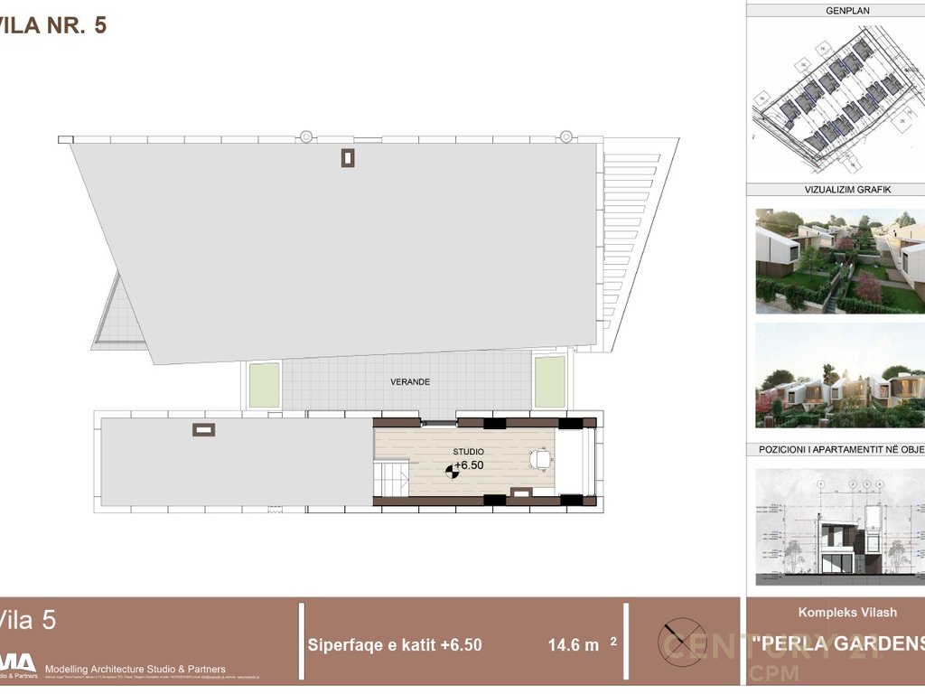 3-story villa for sale at Perla Residence in Mjull - Bathore