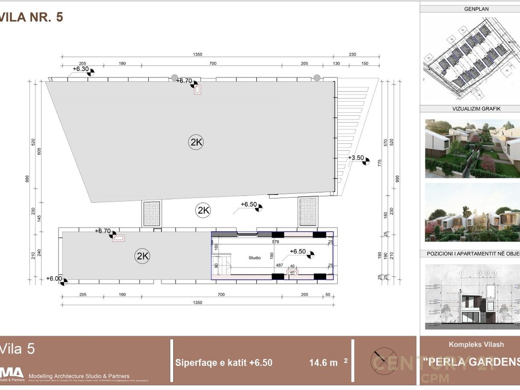 3-story villa for sale at Perla Residence in Mjull - Bathore