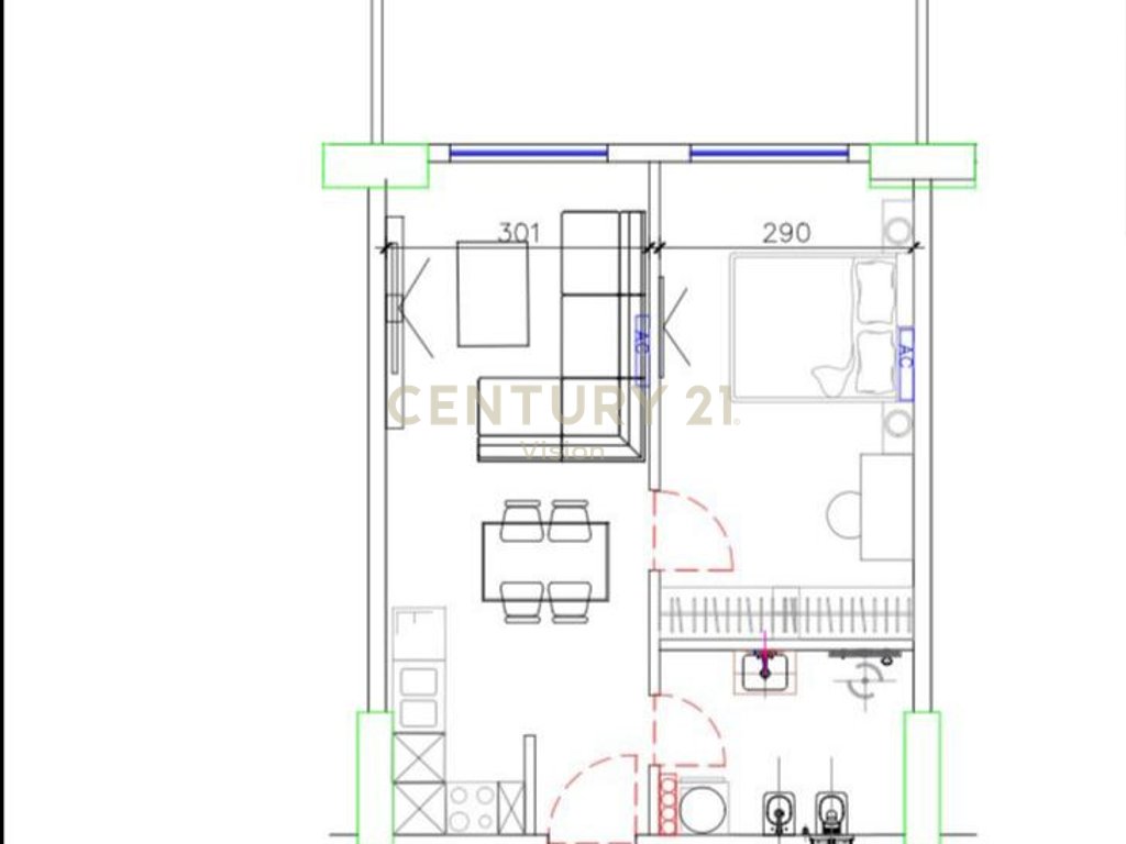 Apartment 1+1 For Sale in Shëngjin at "Prishtina Tower" - €79,200 | 75.35 m²