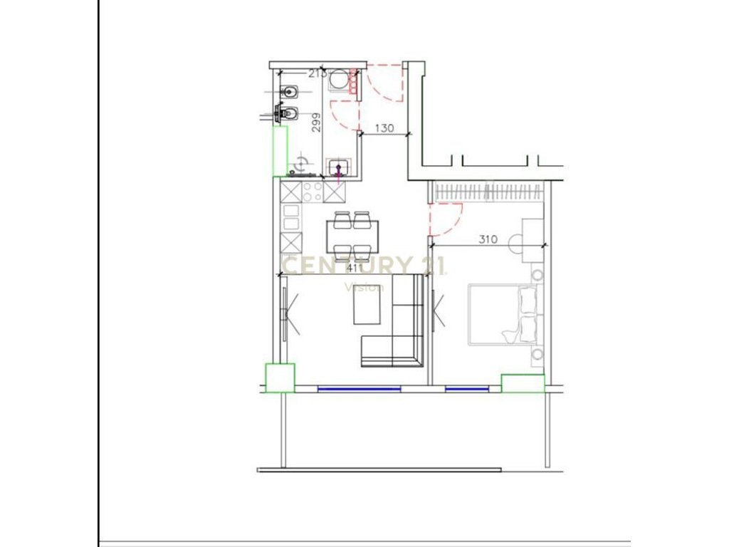 Apartment 1+1 For Sale at "Prishtina Tower" in Shëngjin – €91,800 | 87.42 m²