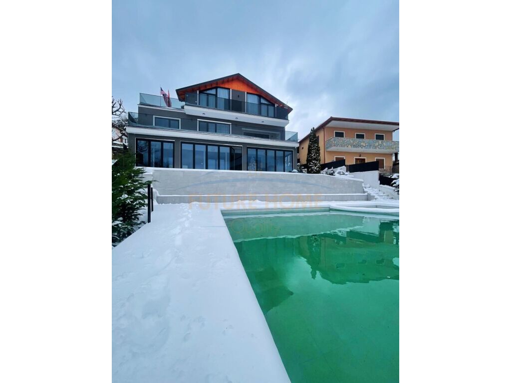 For rent, 2-storey villa + attic, Pogradec.