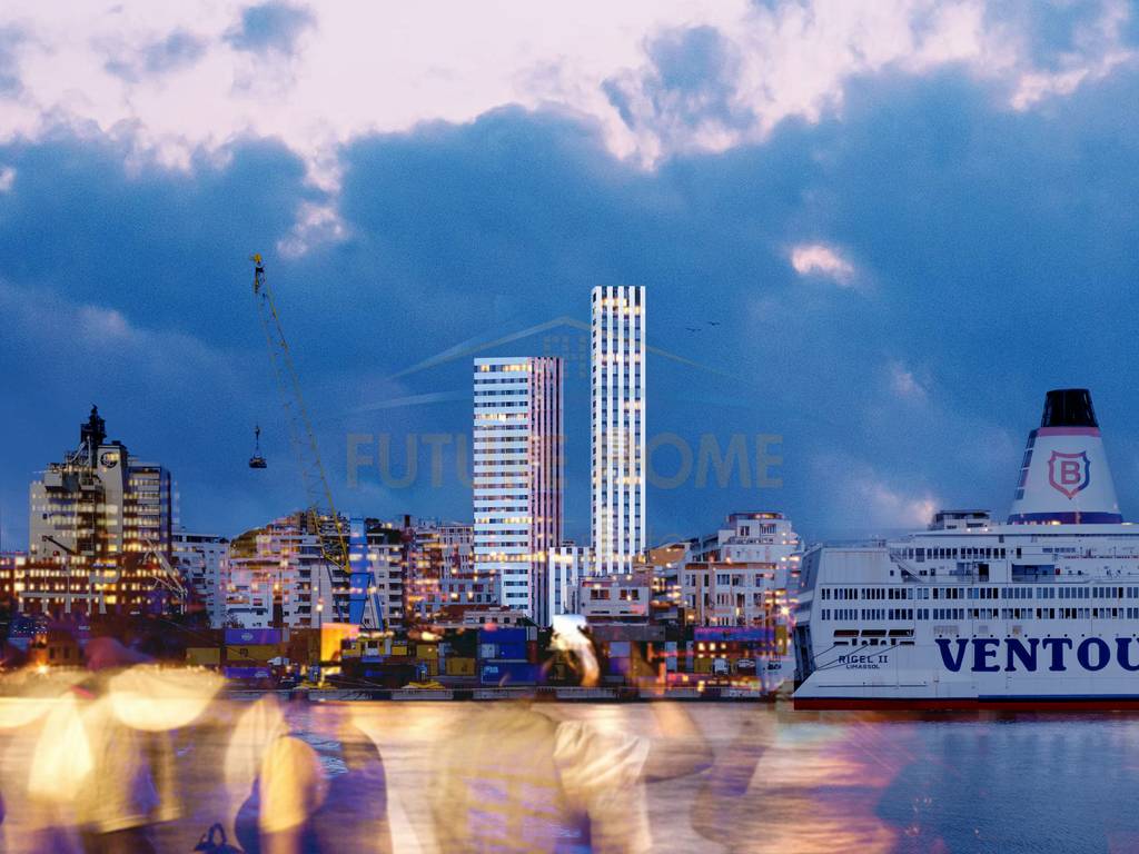 For sale, 2+1+2 Apartments, Residence "Durrës Tower", Durrës