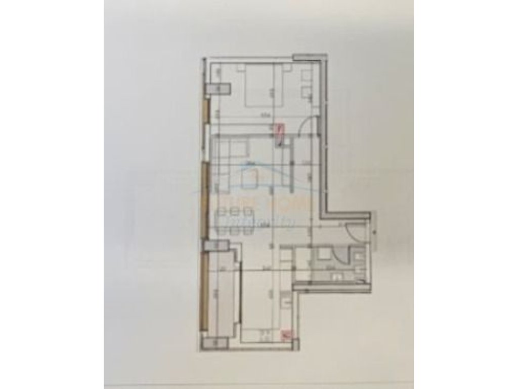 For sale, Apartment 1+1, A.F.A Tower, Tirana.