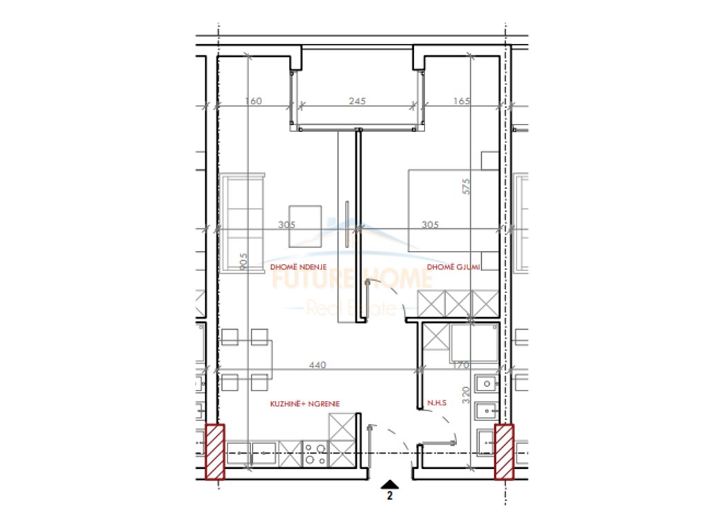 Shitet, Apartament 1+1, "Astir Residence 2", Tiranë