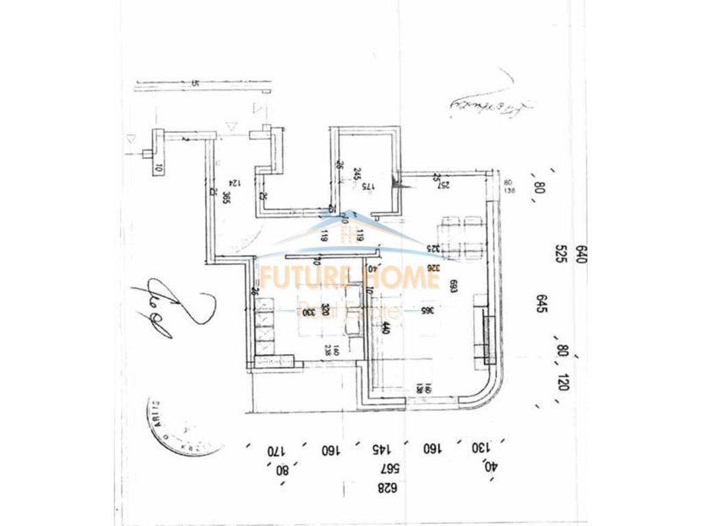 For sale, 1+1 Apartment, Corner Residence, Gjergj Fishta Boulevard