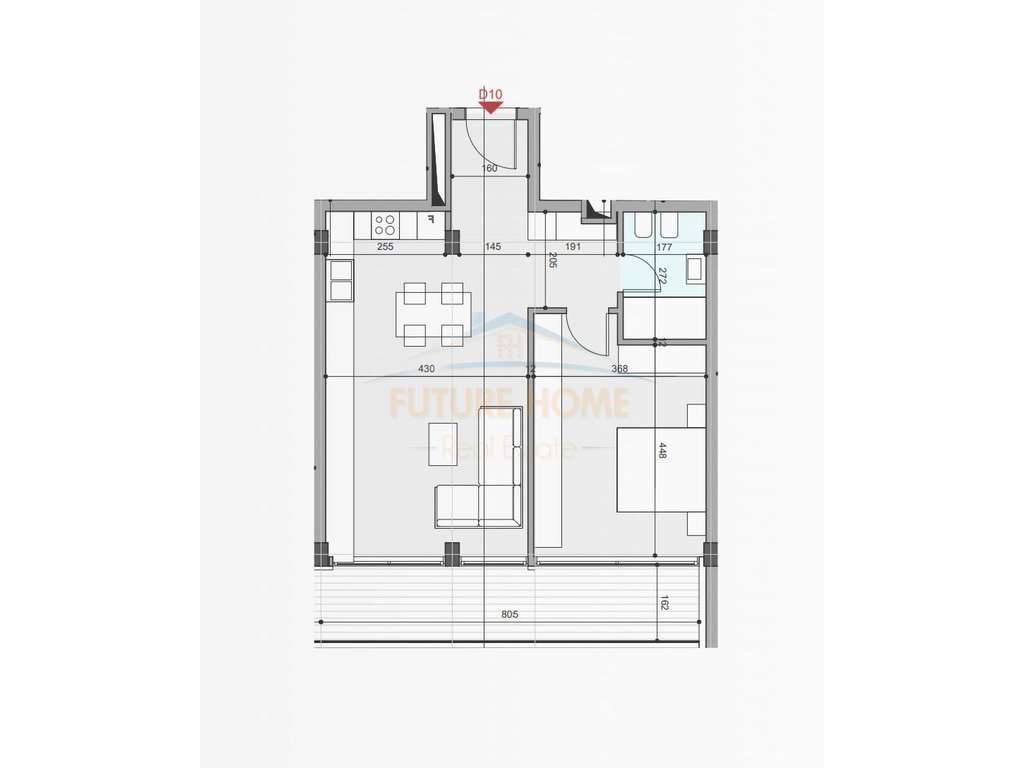 Shitet, Apartament 1+1, Crystal Lake Residence, Farke